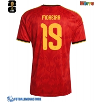 Fotballdrakt Herre Belgia Diego Moreira #19 Hjemmedrakt VM 2026 Kortermet